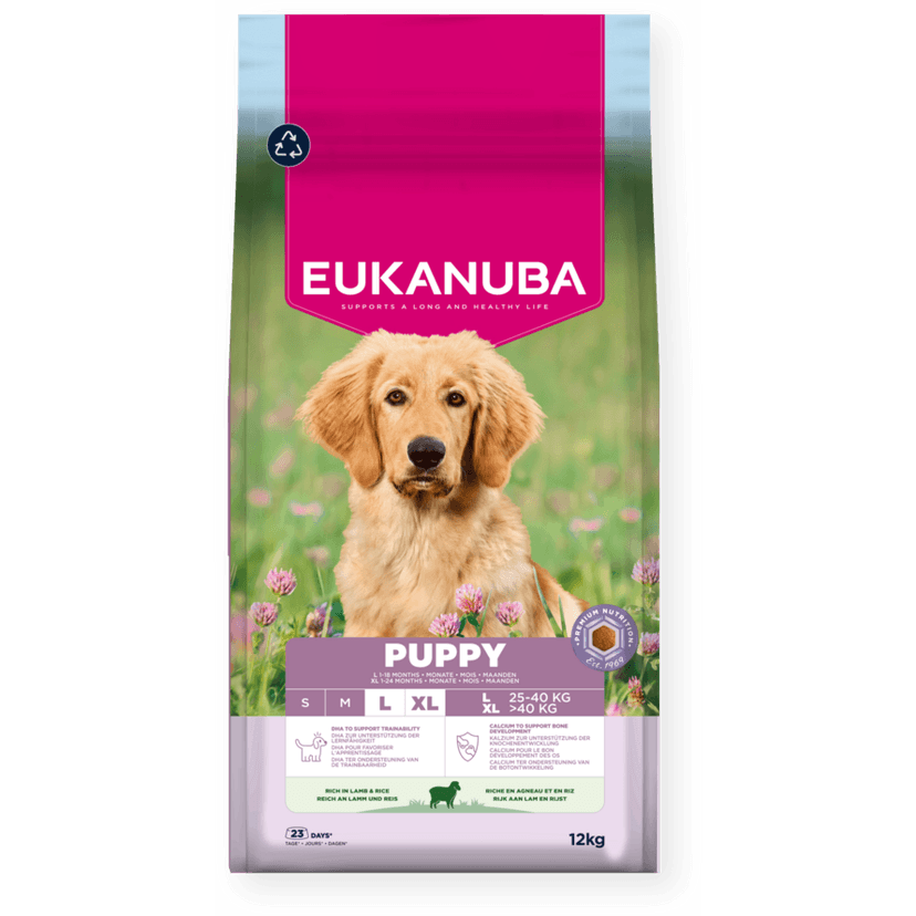 Life Care Puppy Large Breed Rich in Lamb and Rice