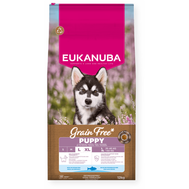 Grain Free Puppy Large Breed Rich in Ocean Fish