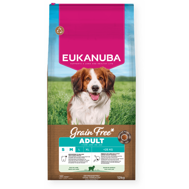 Grain Free Adult Small and Medium Breed Rich in Lamb