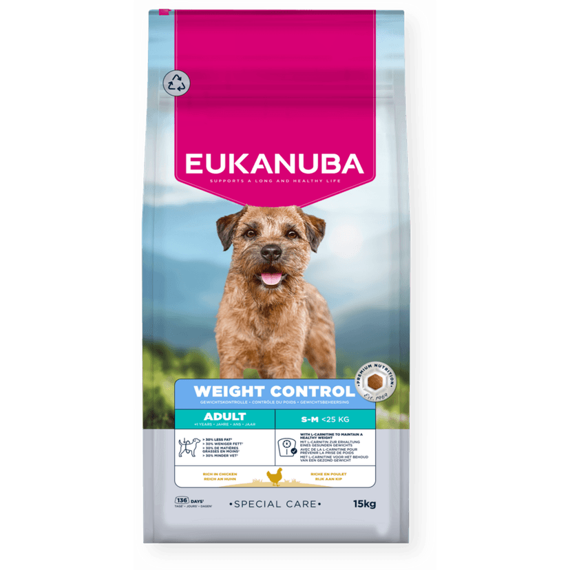 Special Care Weight Control Adult Small and Medium Breed Rich in Chicken