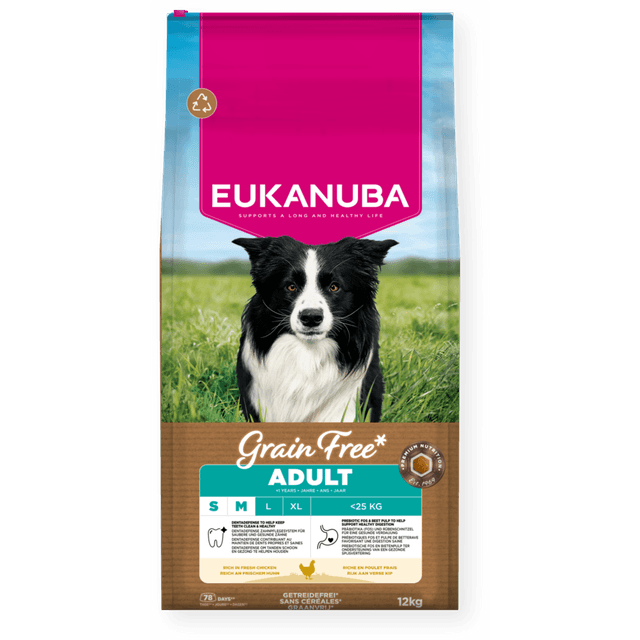 Grain Free Adult Small and Medium Breed Rich in Fresh Chicken